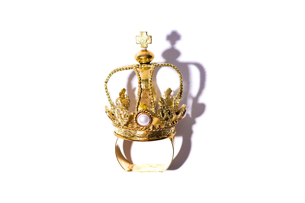 Reina Crown Napkin Ring - Set of 4